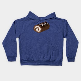 Chocolate Cake Roll Kids Hoodie